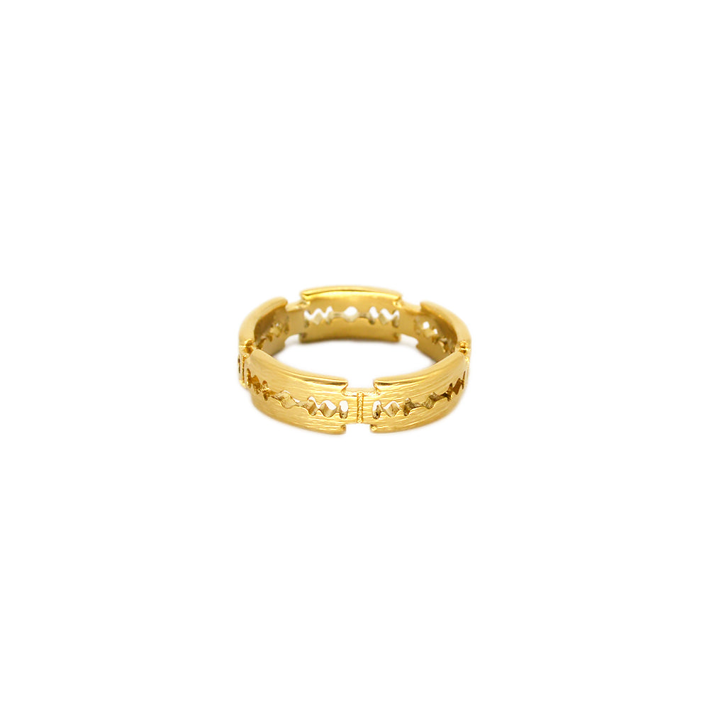 Razor Gold Ring – CRUX