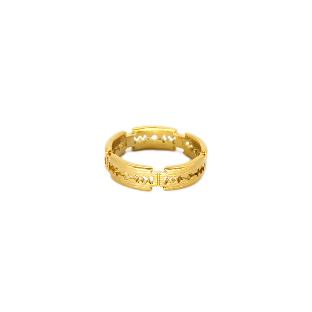 Razor Gold Ring