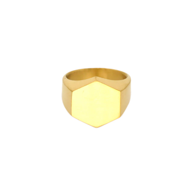 Octa Gold Ring