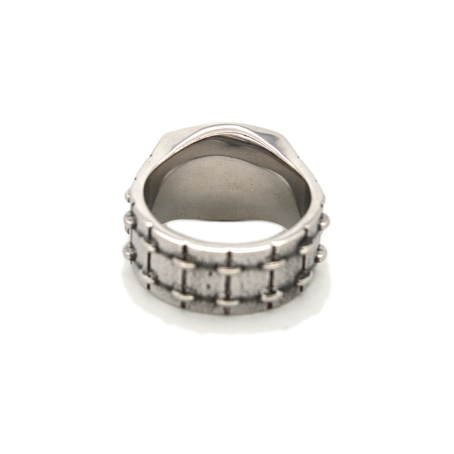 Brace Silver Ring