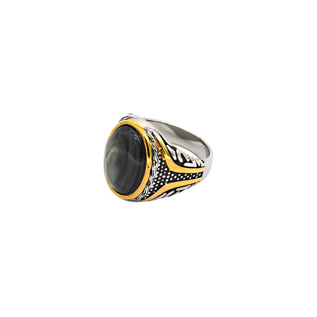 Onyx Gold Ring