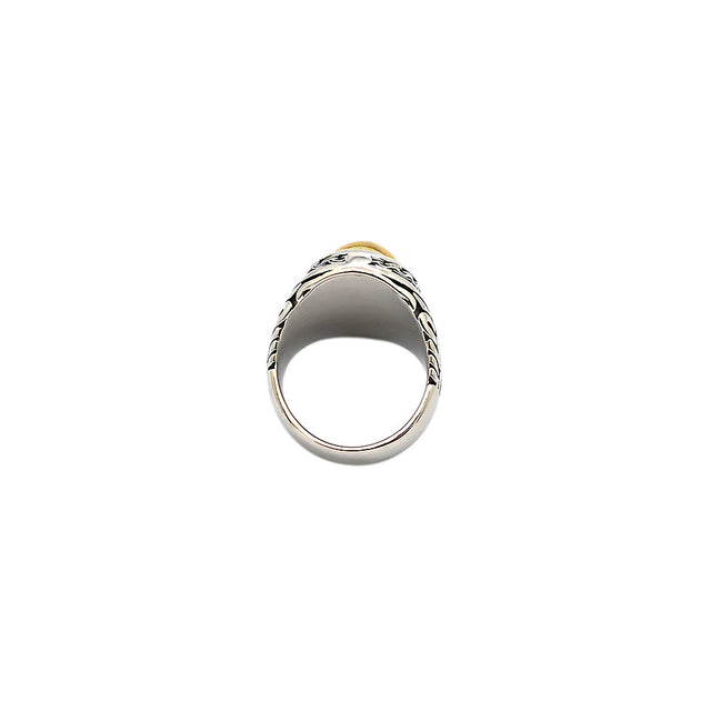 Onyx Silver Ring