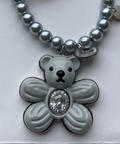 Grey Ted Bead Neckpiece by CRUX