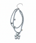 Grey Ted Bead Neckpiece by CRUX