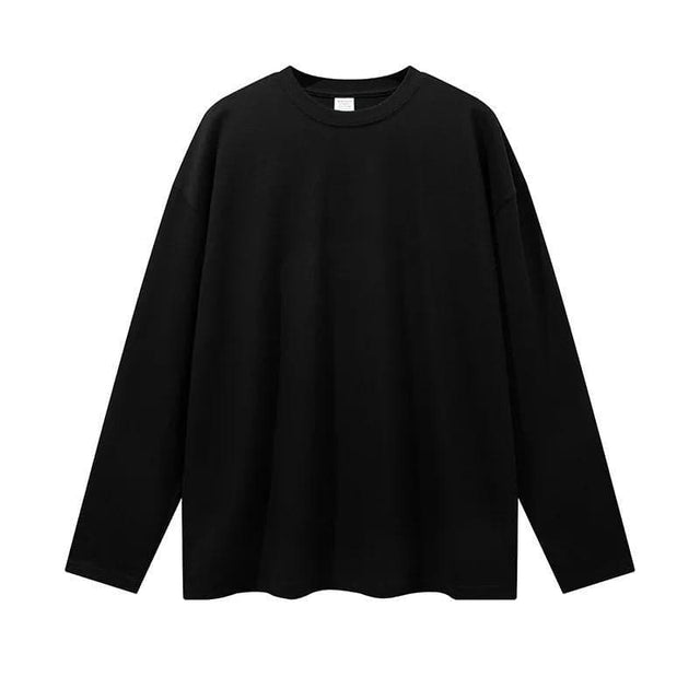 PLAIN LONG SLEEVE SHIRT