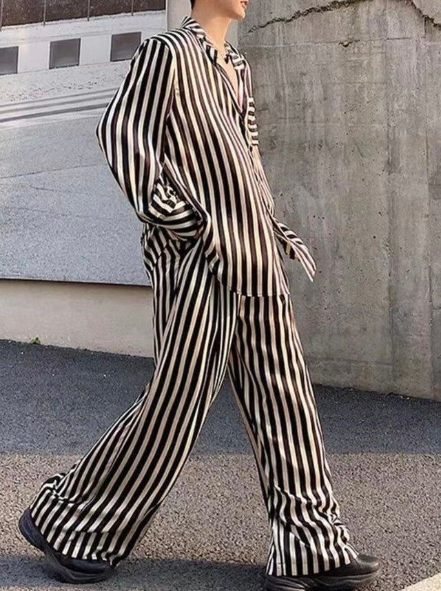 SILK STRIPE CO-ORD