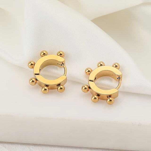 COG BALL EARRING