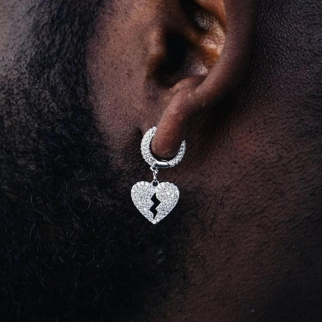 Broken Heart Earrings