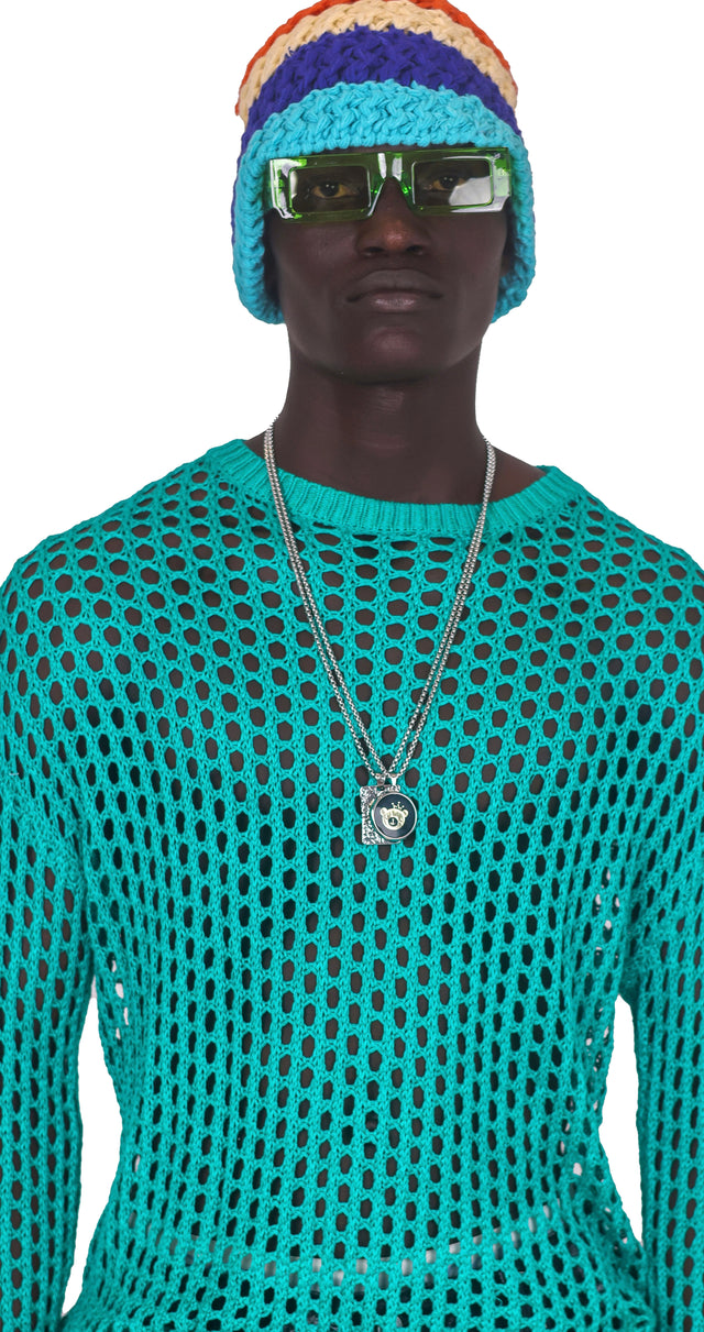 KNIT NET TOP