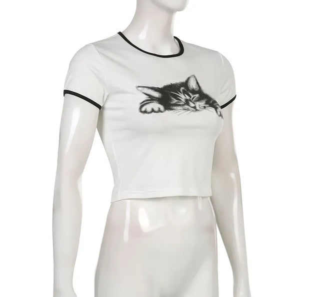 KITTY GRUNGE TOP