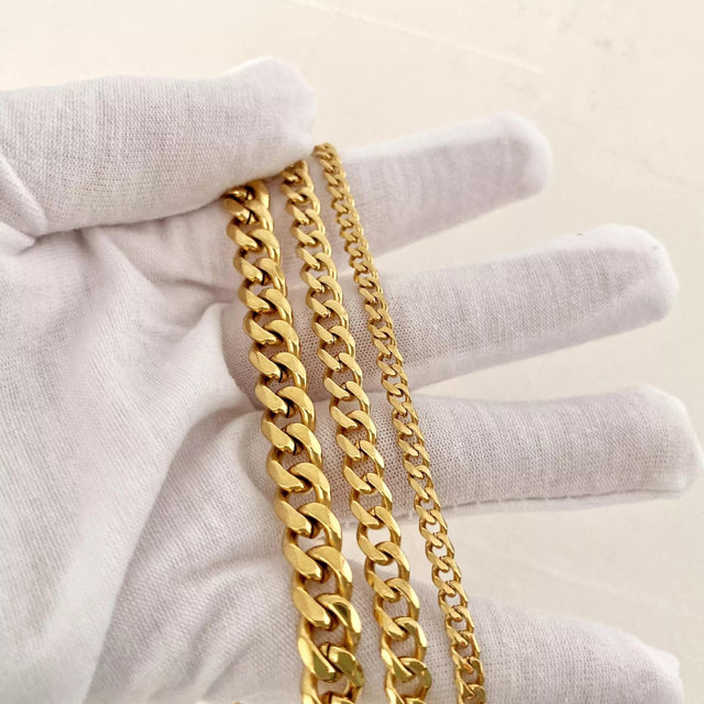 9MM CUBAN GOLD CHAIN